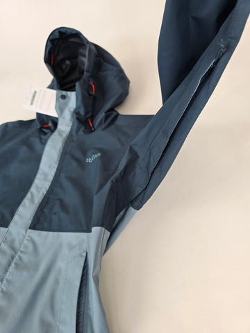 Rab Downpour Eco Jacket Wmns Orion Blue/Citadel Size 08