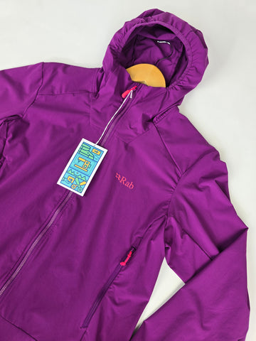 Rab Borealis Hoody Wmns Plum Size 12