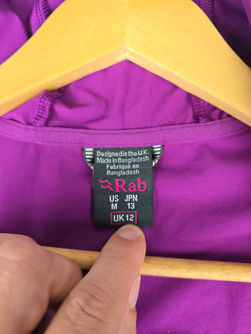 Rab Borealis Hoody Wmns Plum Size 12