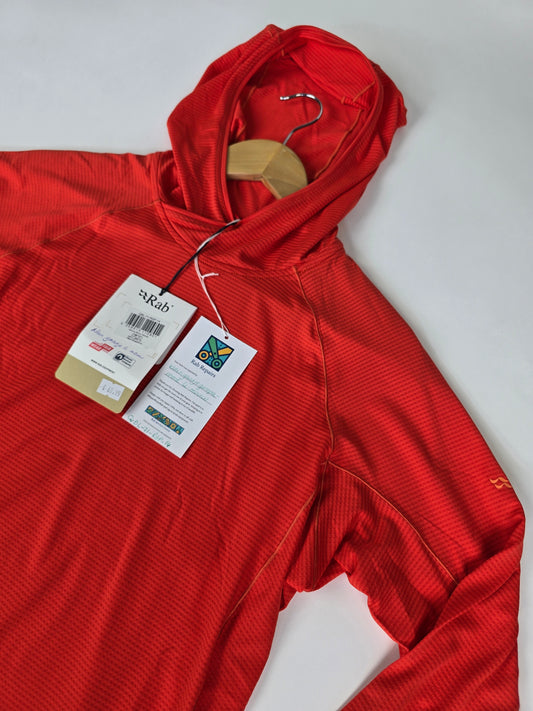 Rab Sonic Hoody Wmns Red Grapefruit Size 14