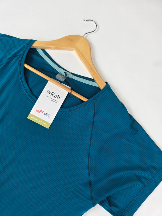 Rab Aleya Tee Wmns Ultramarine Size 12