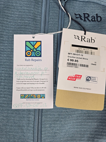 Rab Graviton Jacket Wmns Citadel Size 12