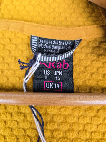 Rab Nexus Hoody Wmns Dark Butternut Size 14