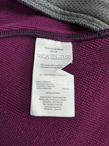 Rab Geon Hoody Wmns Eggplant Size 10