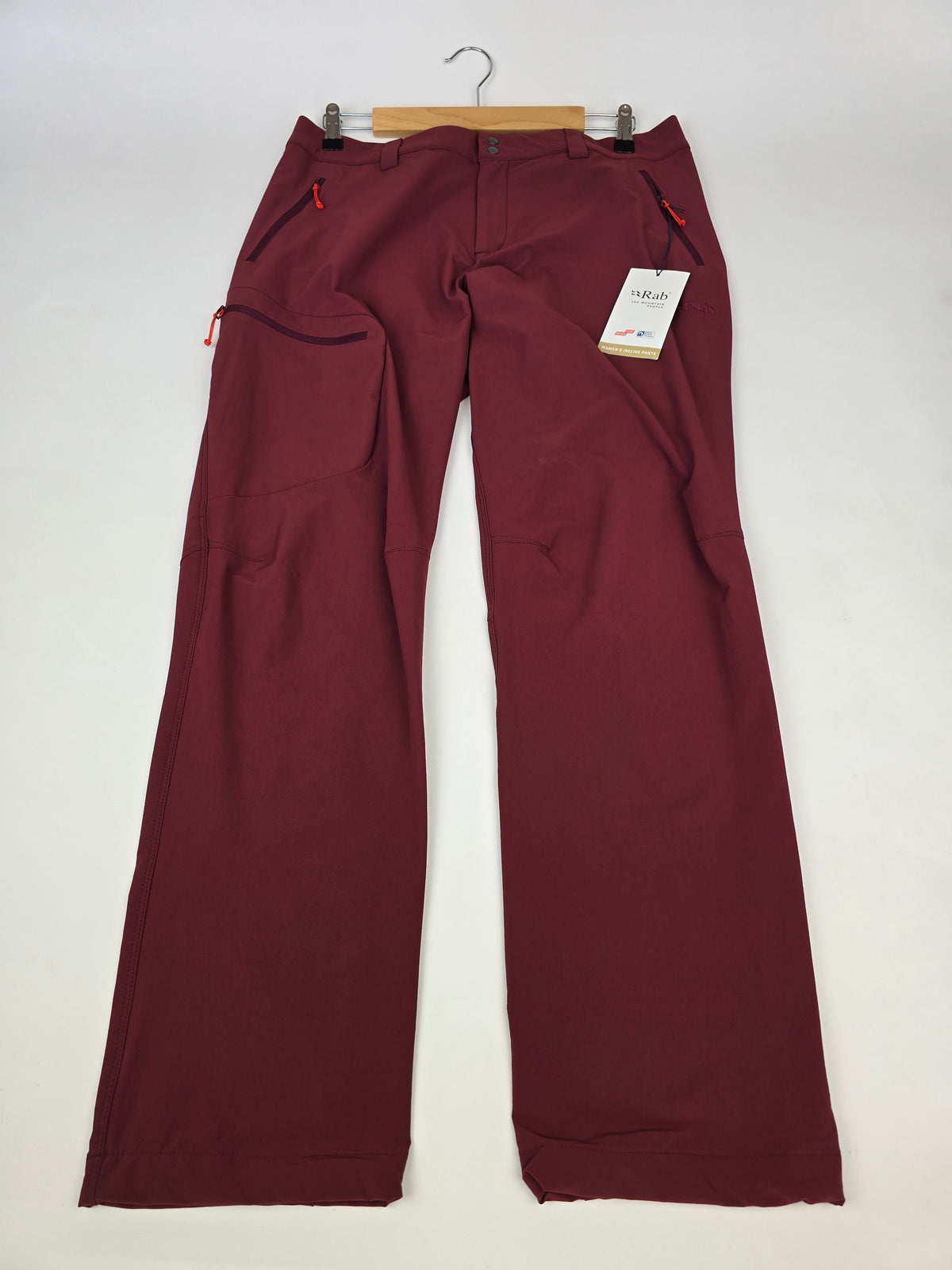 Rab Incline Pants Wmns Deep Heather Size 14 Regular Leg