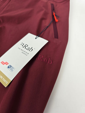Rab Incline Pants Wmns Deep Heather Size 14 Regular Leg