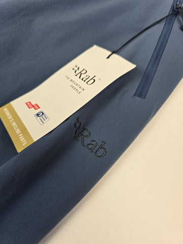 Rab Incline Pants Wmns Bering Sea Size 10 Regular Leg