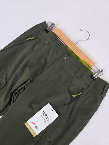 Rab Incline Pants Army 32" Regular Leg