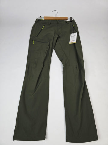 Rab Incline Pants Army 30" Regular Leg