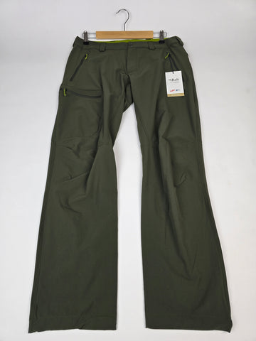 Rab Incline Pants Army 34" Regular Leg