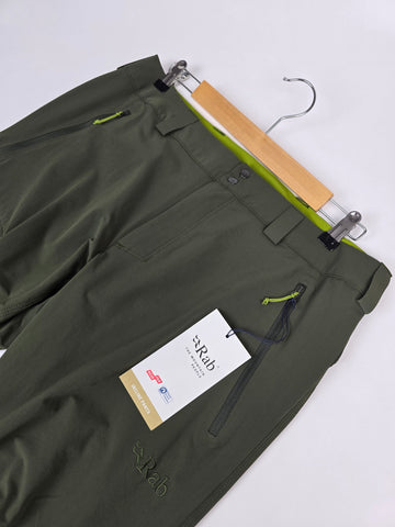 Rab Incline Pants Army 34" Regular Leg