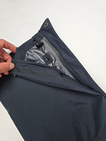 Rab Downpour Eco Pants FZ Wmns Black Size 16 Regular Leg