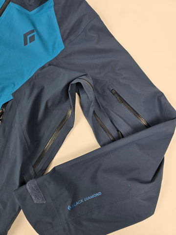 Black Diamond Recon LT Shell Blauw Heren M