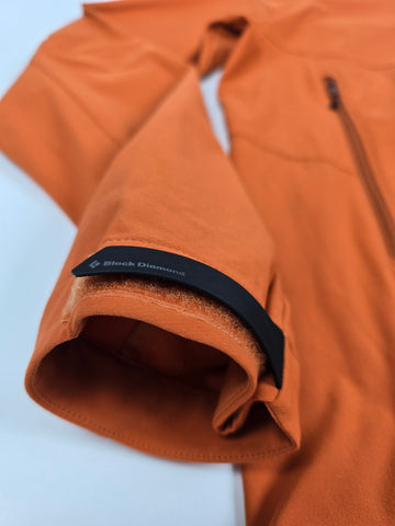Black Diamond Dawn Patrol Soft Shell Oranje Heren M