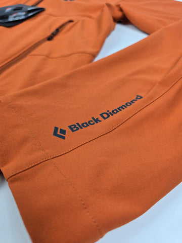 Black Diamond Dawn Patrol Soft Shell Oranje Heren M