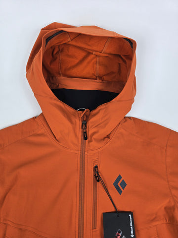 Black Diamond Dawn Patrol Soft Shell Oranje Heren M