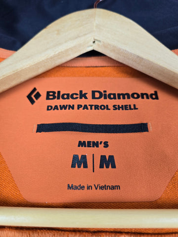 Black Diamond Dawn Patrol Soft Shell Oranje Heren M