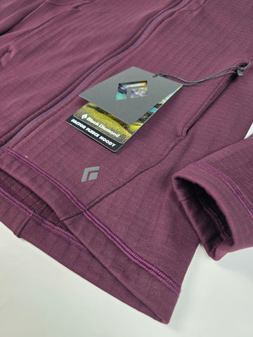 Black Diamond Factor Hoody Fleece Bordeaux Dames S