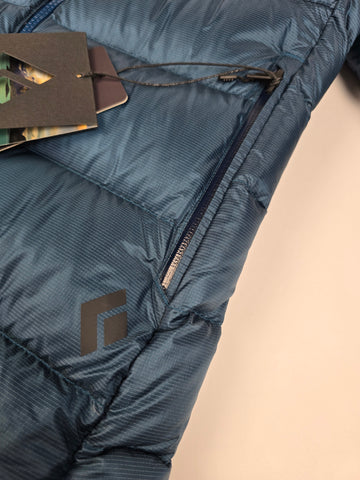 Black Diamond Vision Down Parka Blauw Dames S