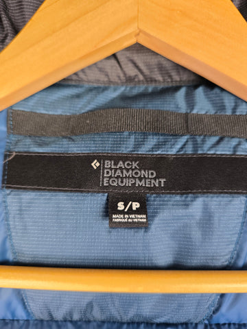 Black Diamond Vision Down Parka Blauw Dames S