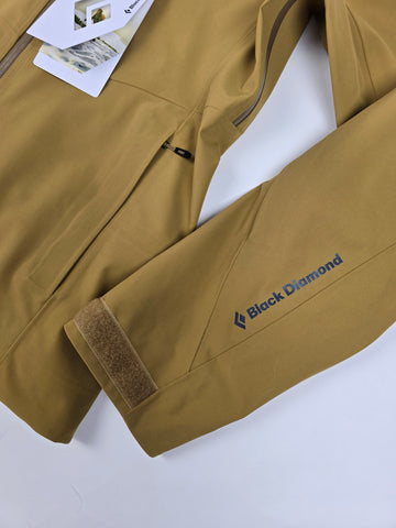 Black Diamond Recon Stretch shell Ochre geel Dames S