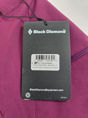 Black Diamond Dawn Patrol Pant Bordeaux Dames S