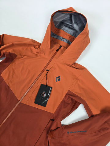 Black Diamond Recon Stretch Hardshell Set Oranje Heren M