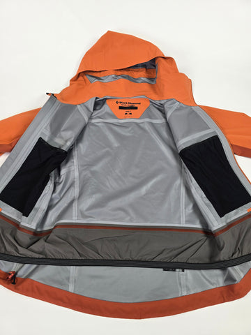 Black Diamond Recon Stretch Hardshell Set Oranje Heren M