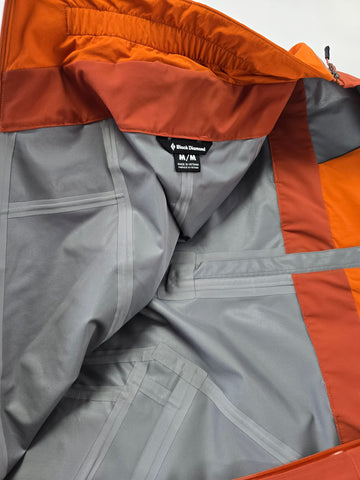 Black Diamond Recon Stretch Hardshell Set Oranje Heren M