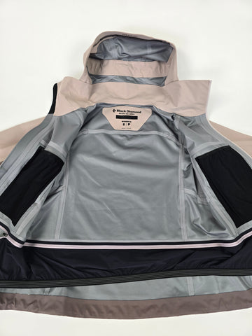 Black Diamond Hardshell Ski Set Rose Bordeaux Dames S
