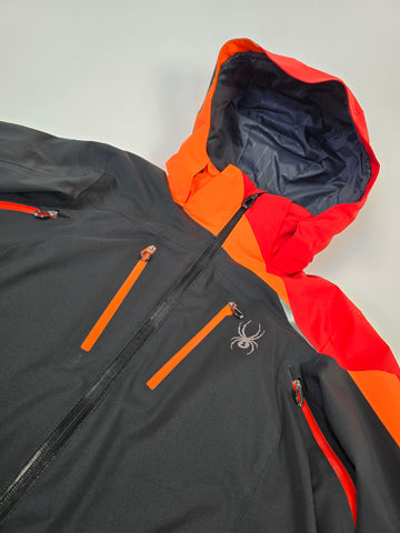 Spyder Ski Set Zwart Oranje Heren M