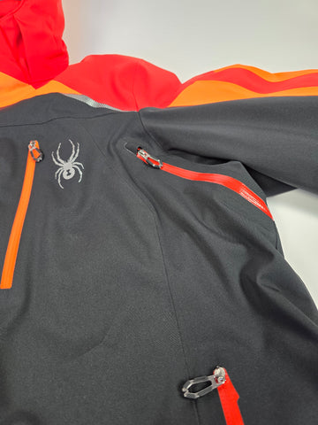Spyder Ski Set Zwart Oranje Heren M