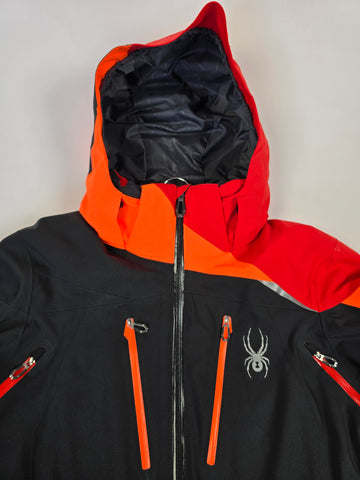 Spyder Ski Set Zwart Oranje Heren M