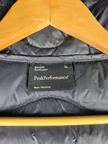 Peak Performance Helium Down Jacket Zwart Rep Heren XL
