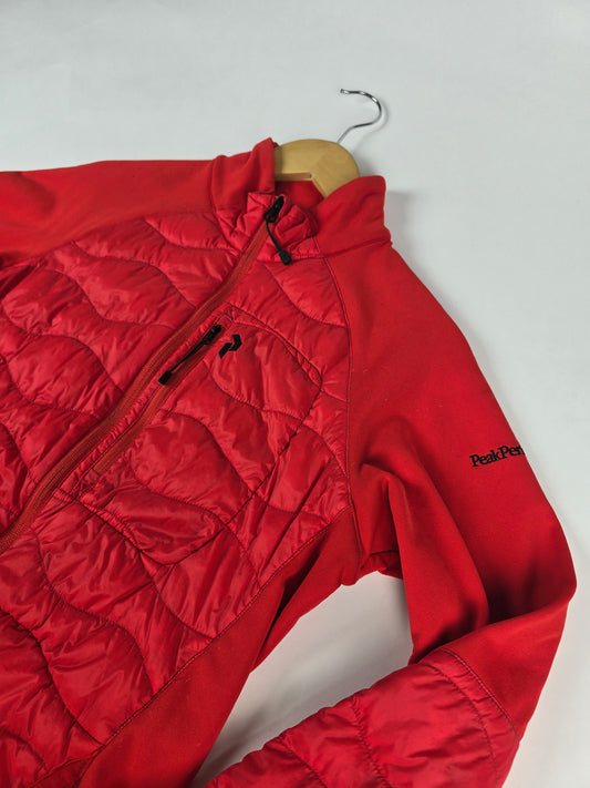 Peak Performance Helium Hybrid Jacket Rood Heren S