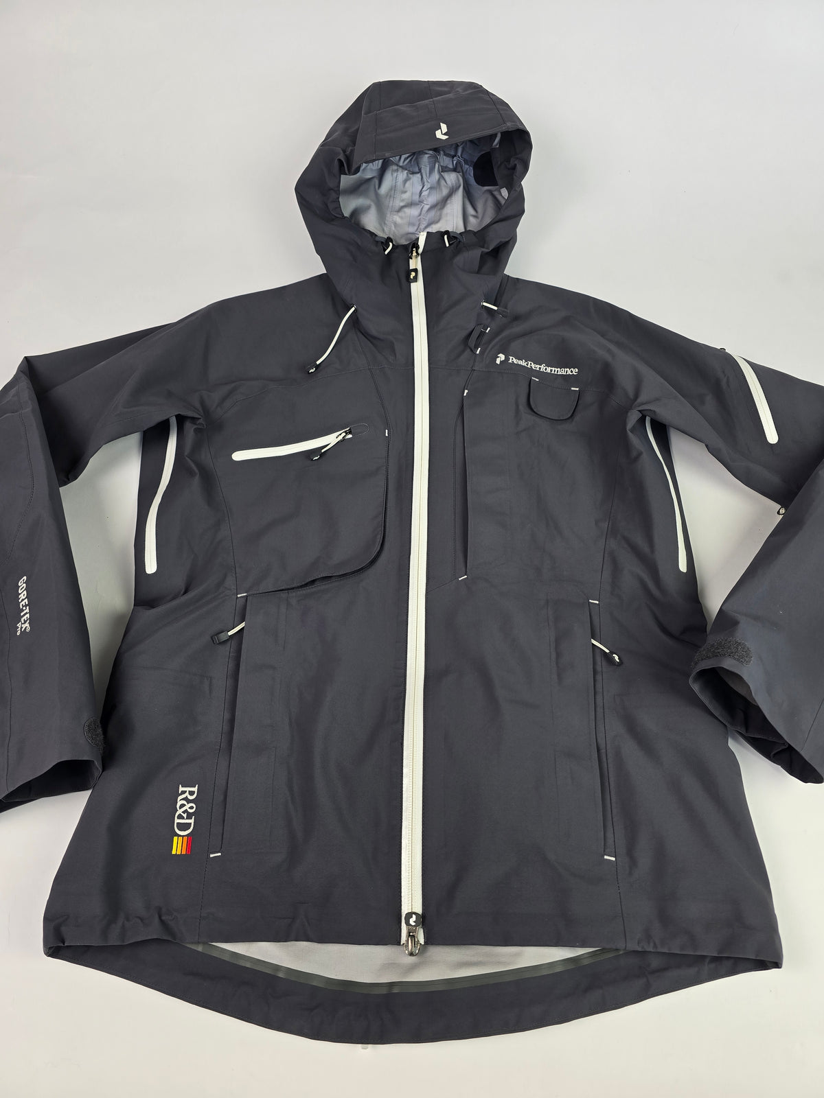 Peak Performance Goretex Pro Hardshell Zwart Heren XS