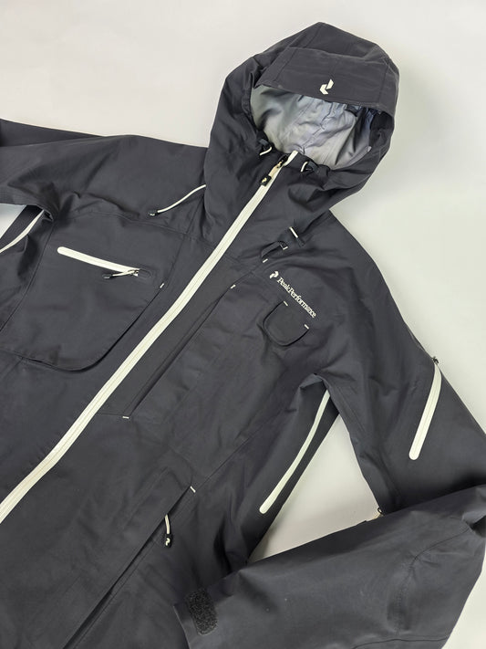 Peak Performance Goretex Pro Hardshell Zwart Heren XS