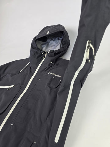 Peak Performance Goretex Pro Hardshell Zwart Heren XS