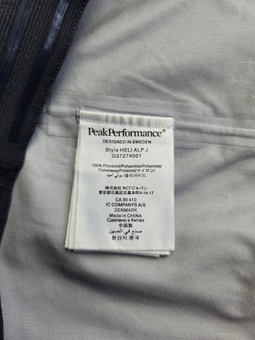 Peak Performance Goretex Pro Hardshell Zwart Heren XS
