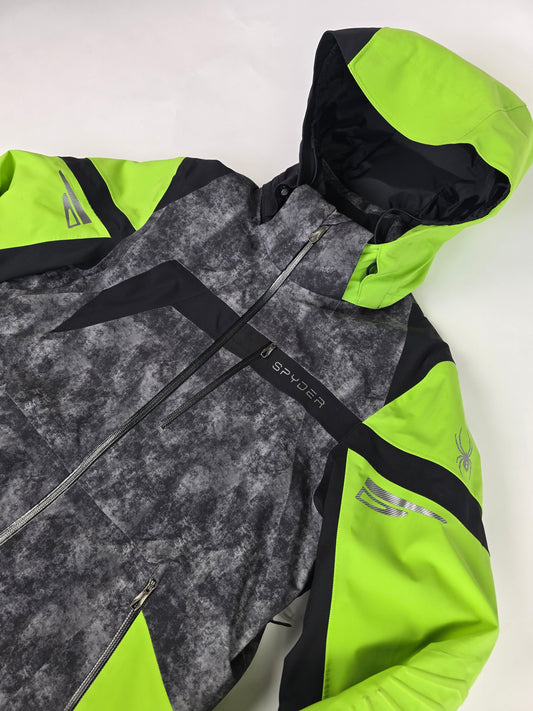 Spyder Goretex Skijas Groen Heren M
