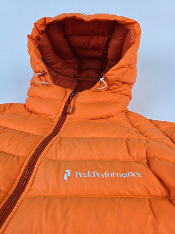 Peak Performance Frost Down Jacket Geel Oranje Heren M