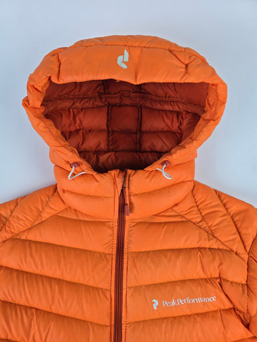 Peak Performance Frost Down Jacket Geel Oranje Heren M