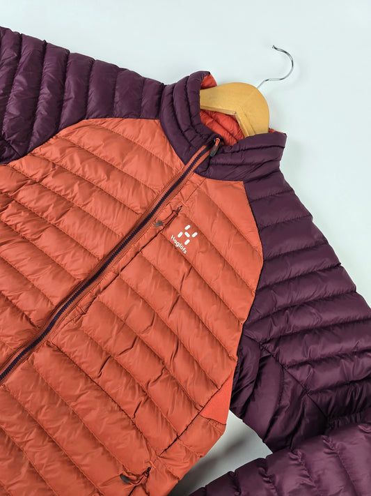 Haglofs Down Jacket Rood Paars Dames L
