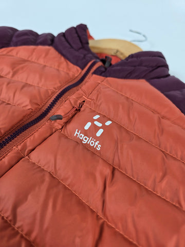 Haglofs Down Jacket Rood Paars Dames L