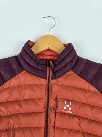 Haglofs Down Jacket Rood Paars Dames L