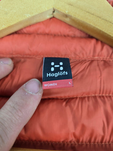 Haglofs Down Jacket Rood Paars Dames L