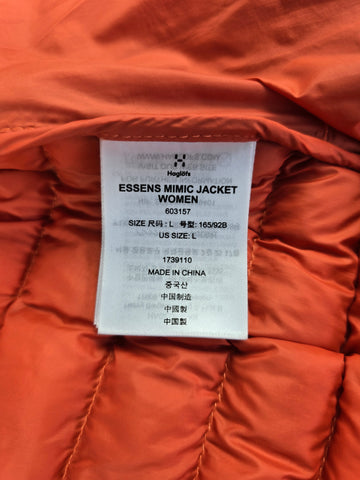 Haglofs Down Jacket Rood Paars Dames L