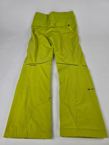 Spyder Skibroek Groen Geel Dames S