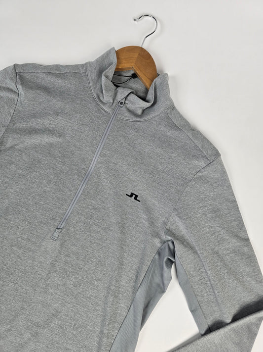 J.Lindeberg Luke Half Zip Layer Grey Heren S