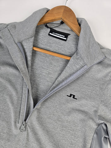 J.Lindeberg Luke Half Zip Layer Grey Heren S